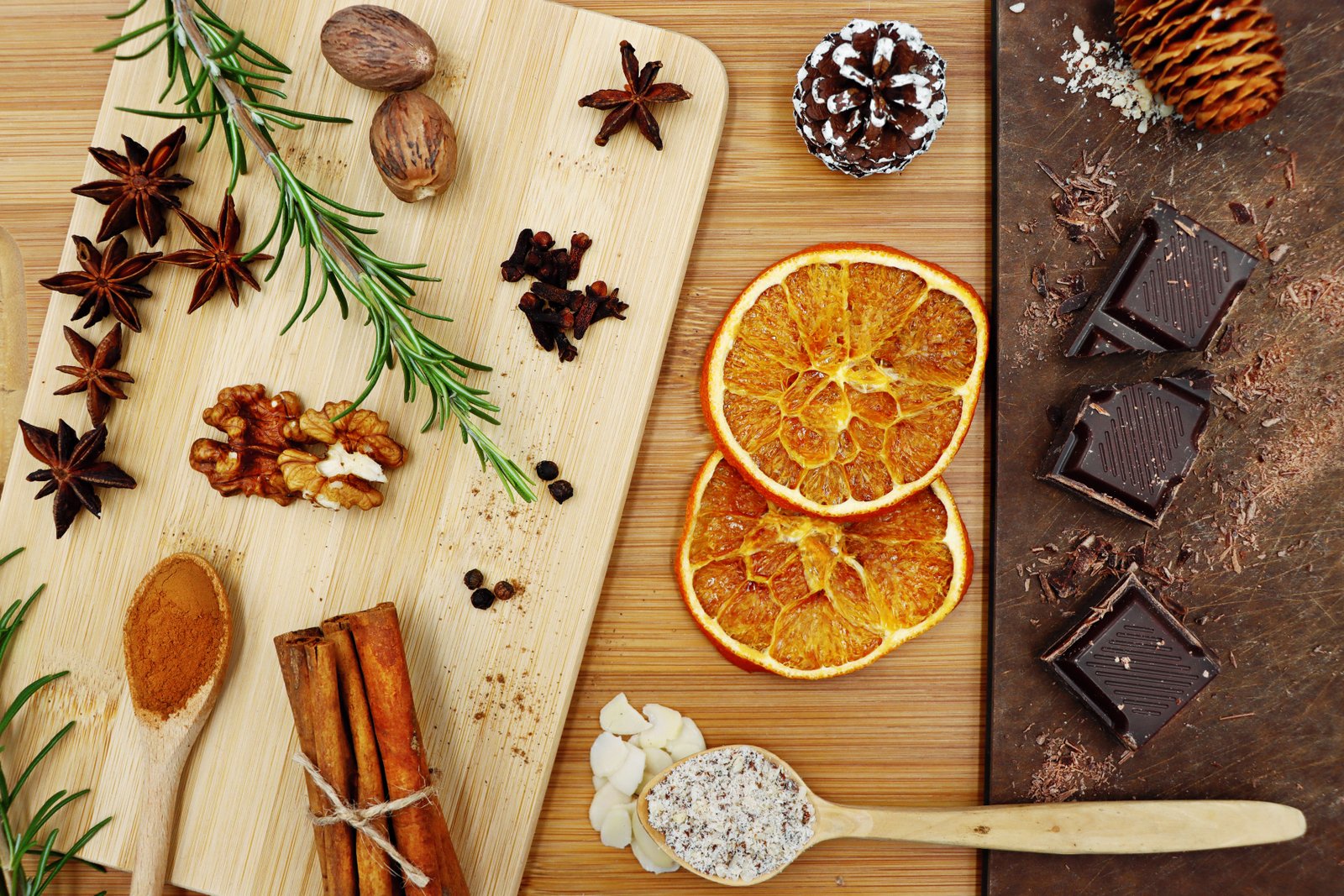 Freshly prepared food with colourful ingredients