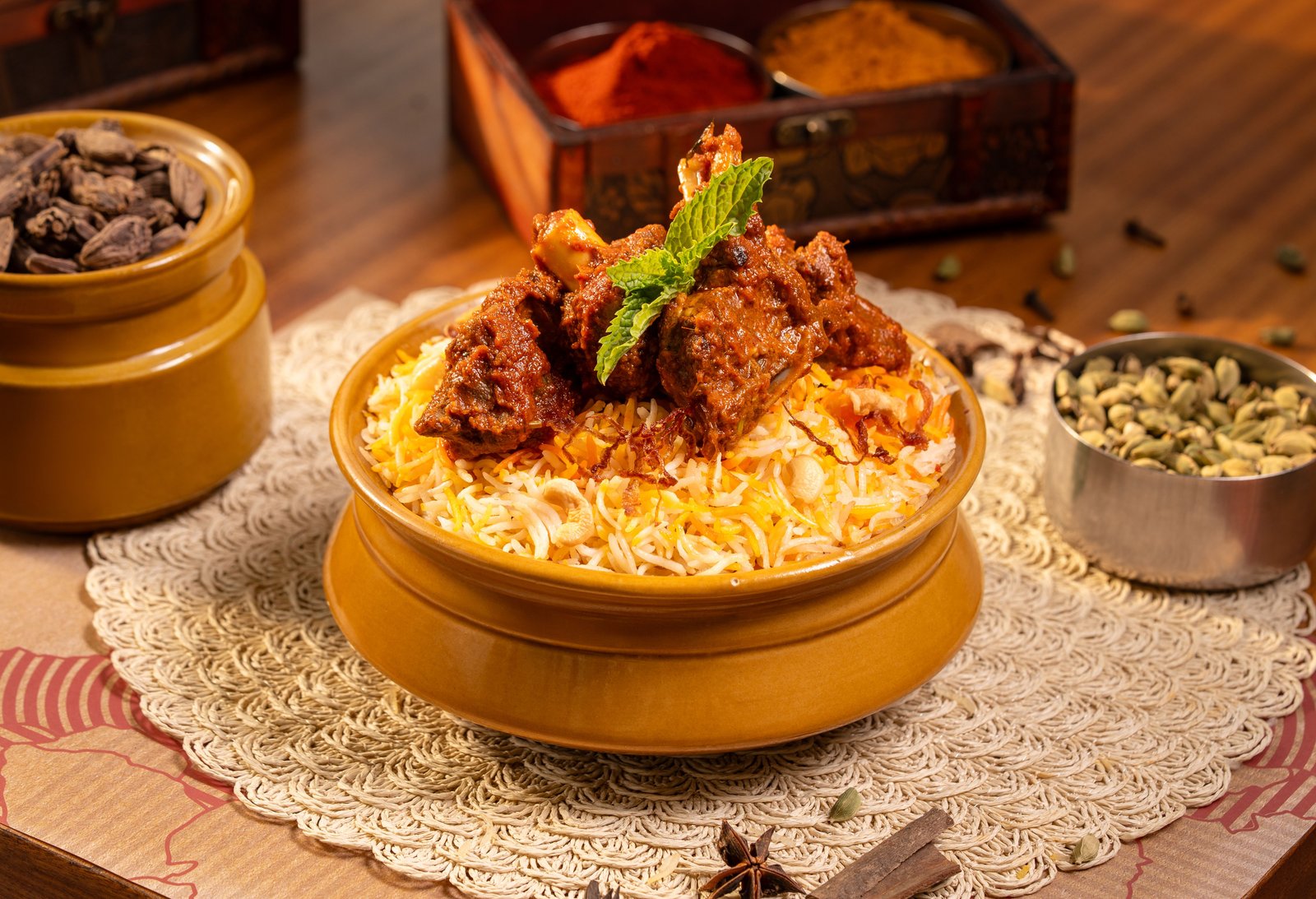 Spiced rice dish