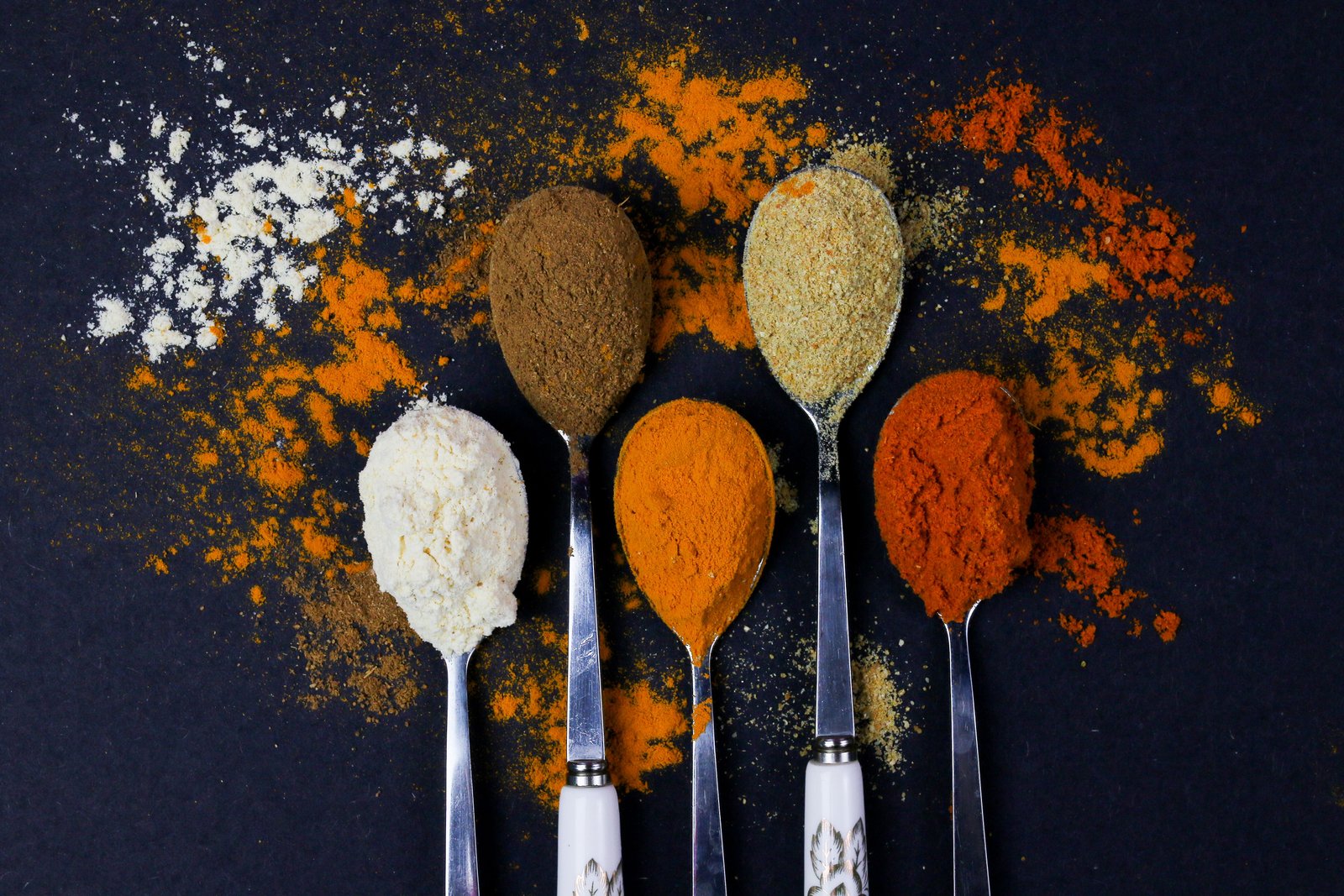 Traditional spices and ingredients for aromatic cooking