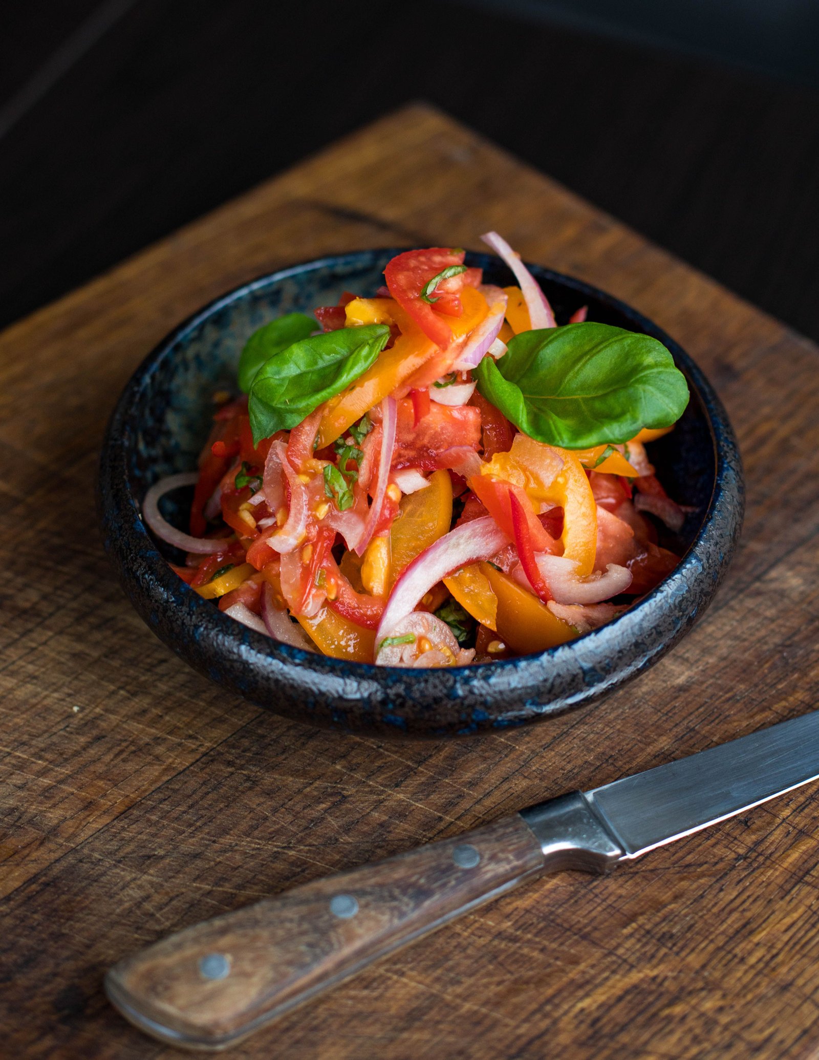Fresh vegetable salad