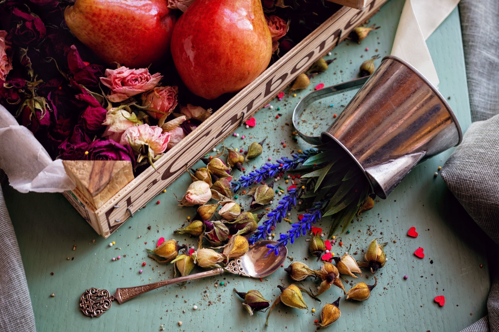 A selection of aromatic spices